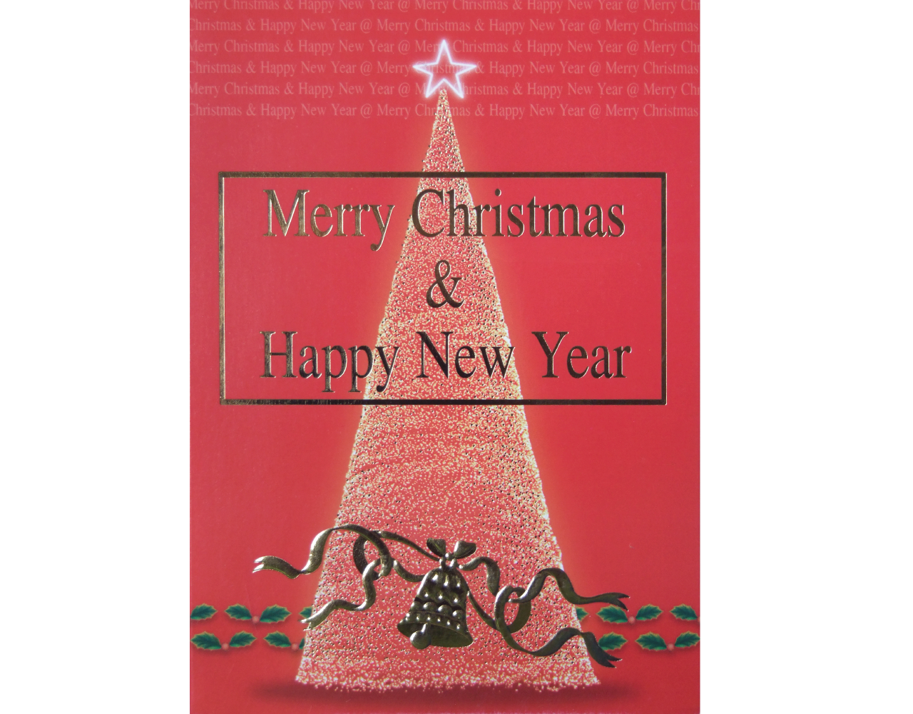 christmas card 5×7 inch GN.5811 ฿14.00